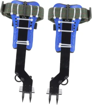 1 Pair Tree Climbing Spikes Iron Climbing Spikes with Comfort Pads for Safe Outdoor Use Essential Climb Tools for Beginners and Experienced Climbers Non Slip Design for Secure Tree