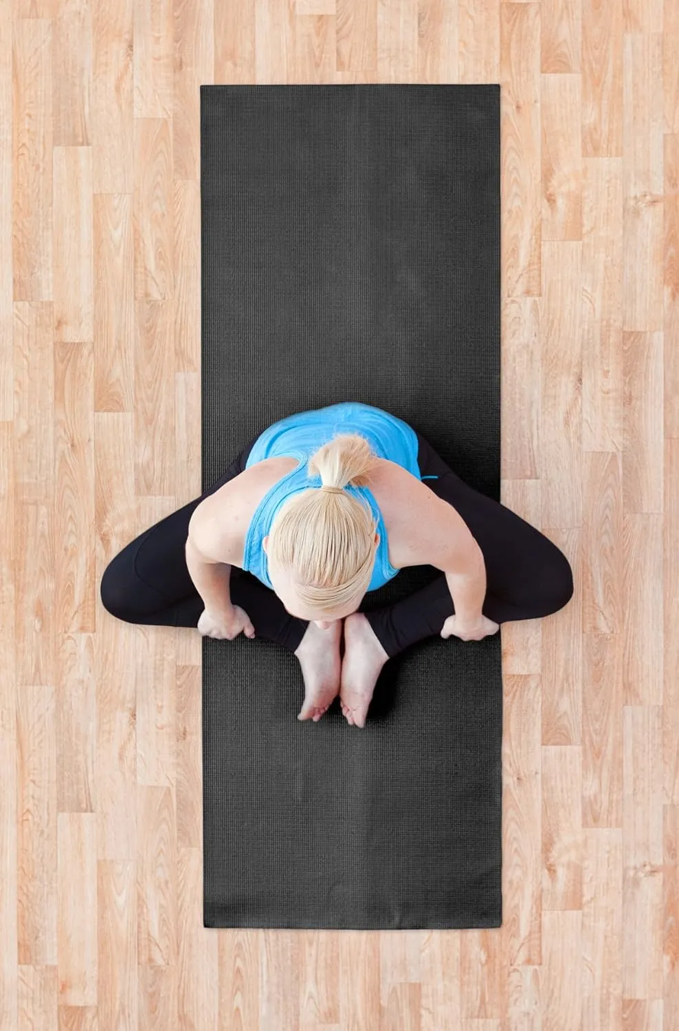 1/4" Thick High Density Deluxe Non Slip Exercise Pilates & Yoga Mat