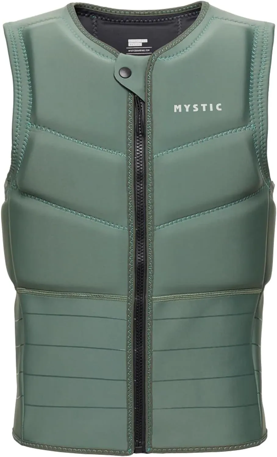 2025 Mens Star Front Zip Kite Impact Vest 35005.23023 - Dark Olive -