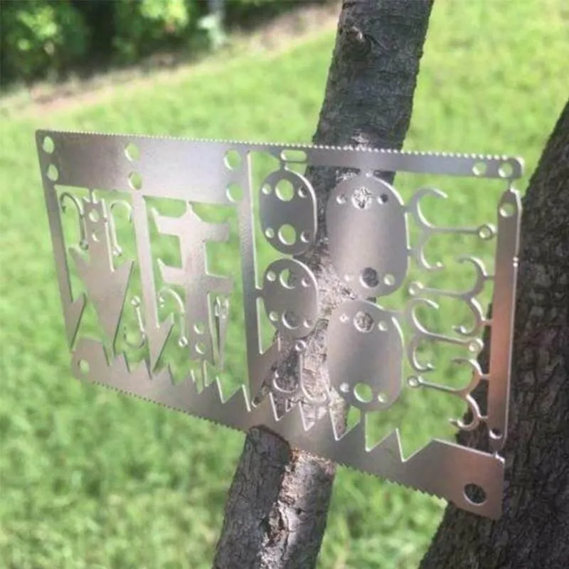22-in-1 Multi-Tool - Stainless Steel Survival Tool for Outdoor Use