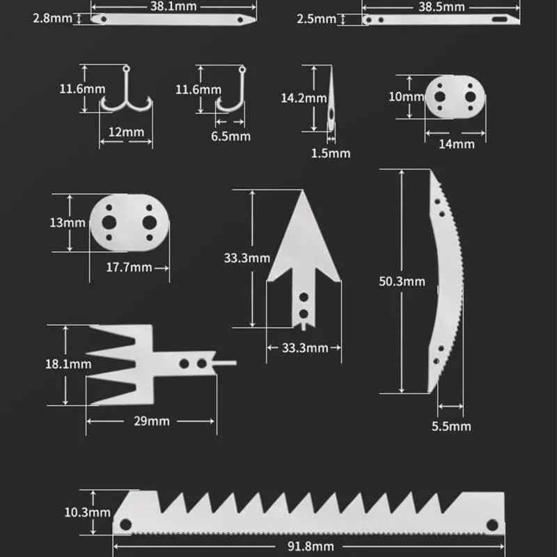 22-in-1 Multi-Tool - Stainless Steel Survival Tool for Outdoor Use