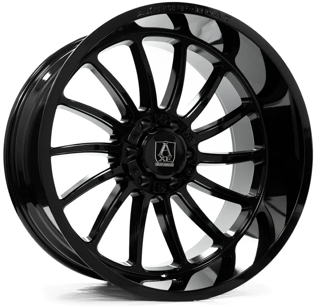 22x10 AXE Offroad Chronus Gloss Black 6x135 6x5.5/139.7 -19mm