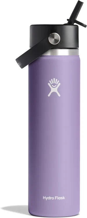 24 Oz Wide Mouth Flex Straw Cap Moonshadow