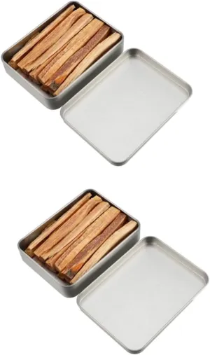 2sets Wood Outdoor Fire Starter Sticks Instant Flame Logs for Campfires Fire Pits Bbqs and Natural Firewood Supplies for Use Portable Convenient