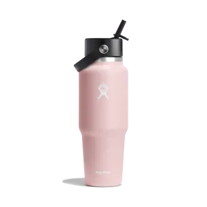 32oz Wide Mouth Travel Bottle with Flex Straw Cap