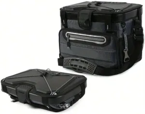 40-Can Collapsible Soft-Sided Cooler – 23-Quart Capacity, Zipperless Flip Lid & 2-Day Ice Retention – Insulated Compartments & Leak-Proof Lining