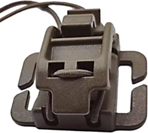 5X Ice Axe Clip for Molle Gear, Quick Release Tool Holder for Hiking Green