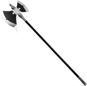 63" Foam Axe for Frieren Anime Foam Double-Edged Battle Axe - Sheal Cosplay Prop for Collection Costume Xmas Gift and Halloween