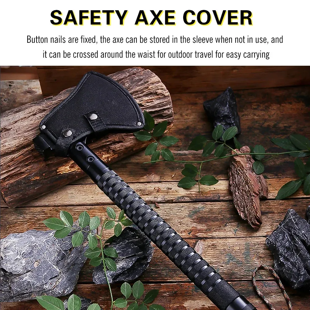 7-in-1 Camping Shovel Axe Survival Tool Set