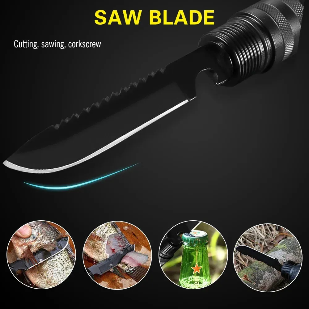 7-in-1 Camping Shovel Axe Survival Tool Set