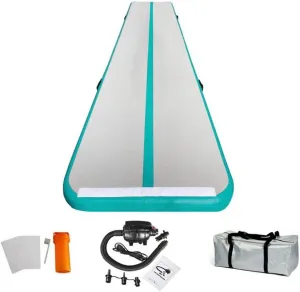 8 Inch Thick 27ft /30ft/40ft/50ft Inflatable Air Mat Tumble Track Gymnastic Air Floor Mat with Electric Pump For Home Edition
