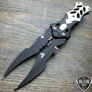 8.5" DUAL BLADE FANTASY Pincher Pocket Knife