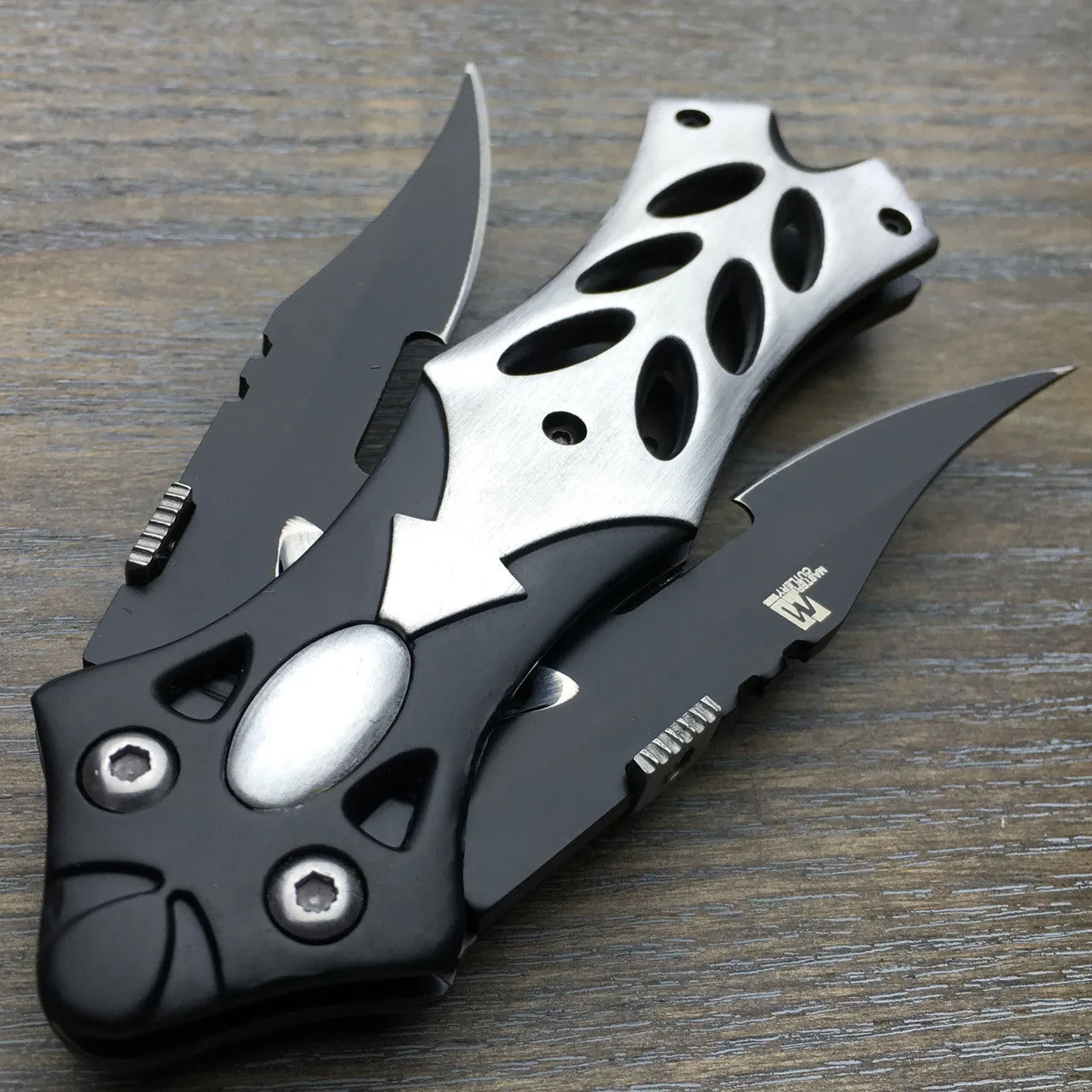 8.5" DUAL BLADE FANTASY Pincher Pocket Knife