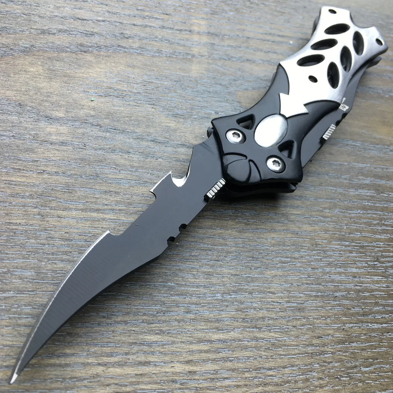 8.5" DUAL BLADE FANTASY Pincher Pocket Knife