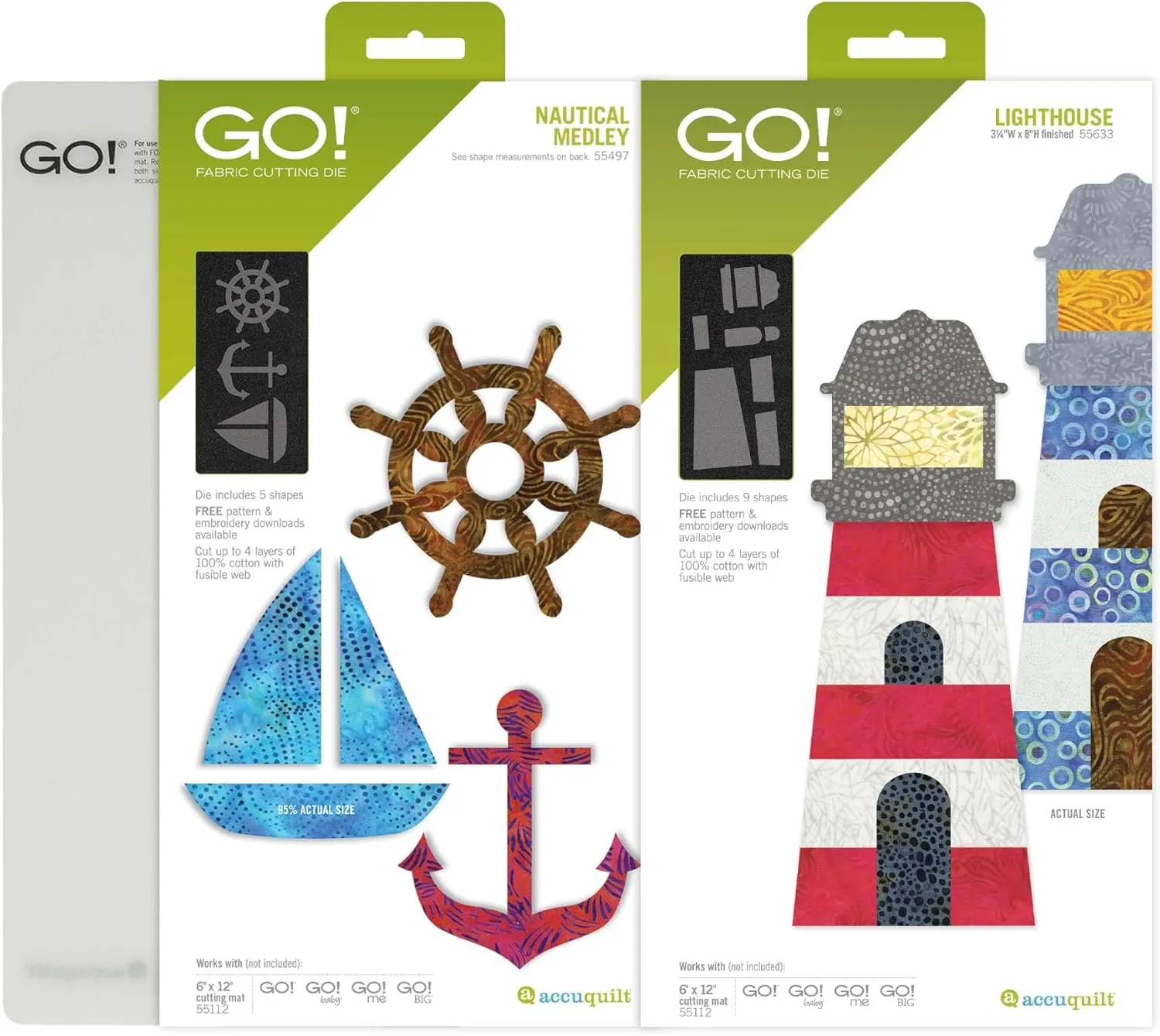Accuquilt GO! Nautical Beacon Die Bundle
