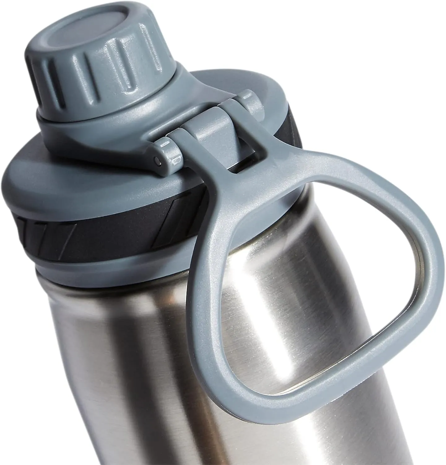 adidas 20 oz Stainless Steel Water Bottle, Insulated Double-Walled 18/8 Metal, Men, Women, Girls and Boys