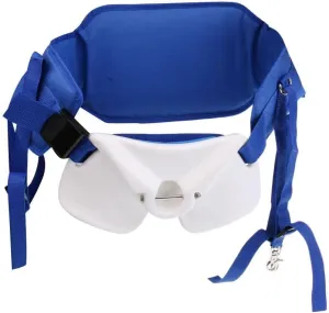 Adjustable EVA Padded Fishing Rod Stand Up Strap and Belt Set | Weight and -Corrosive | Comfortable Rod Holder for Boat Fishing | for Fishing Lovers | Blue