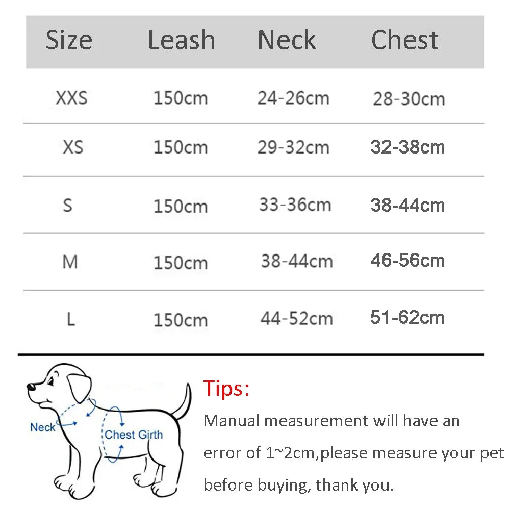 Adjustable Reflective Dog Harness & Leash Set – All-Season Comfort