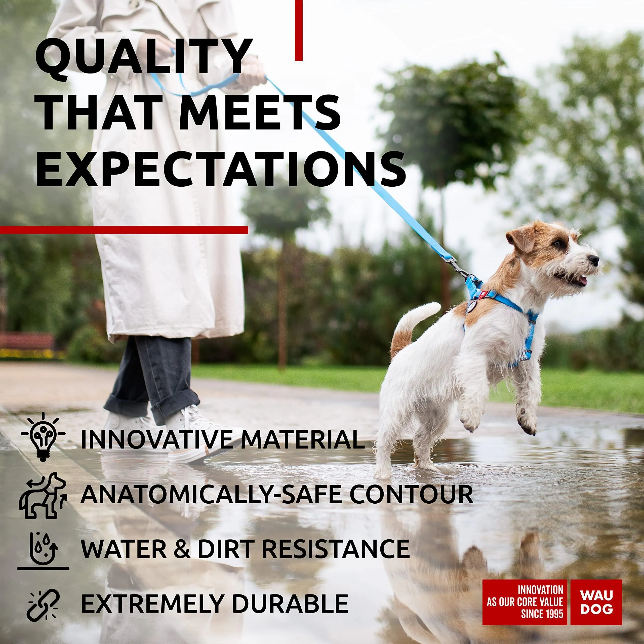 Adjustable Waterproof Dog Harnesses S-L.