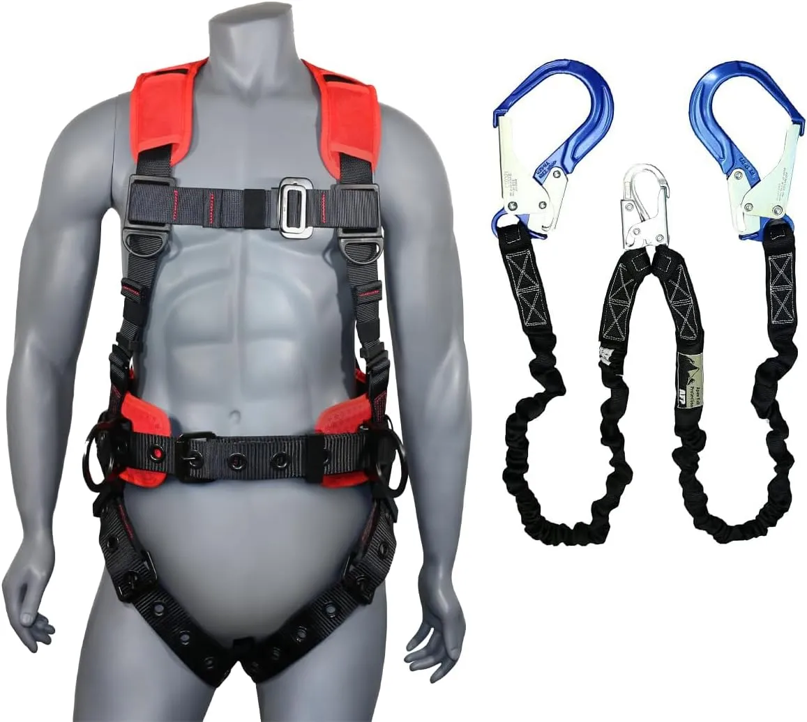AFP Demon Fall Protection Comfortable Safety Harness (OSHA/ANSI PPE)