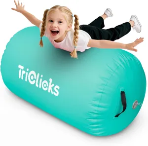 Air Roller Gymnastics Barrel Inflatable Tumbling Roller Air Octagon Mat for Backhandspring Training Home Use
