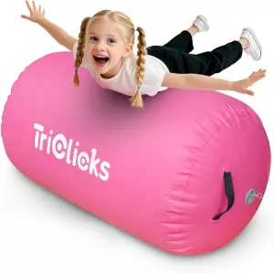 Air Roller Gymnastics Barrel Inflatable Tumbling Roller Air Octagon Mat for Backhandspring Training Home Use