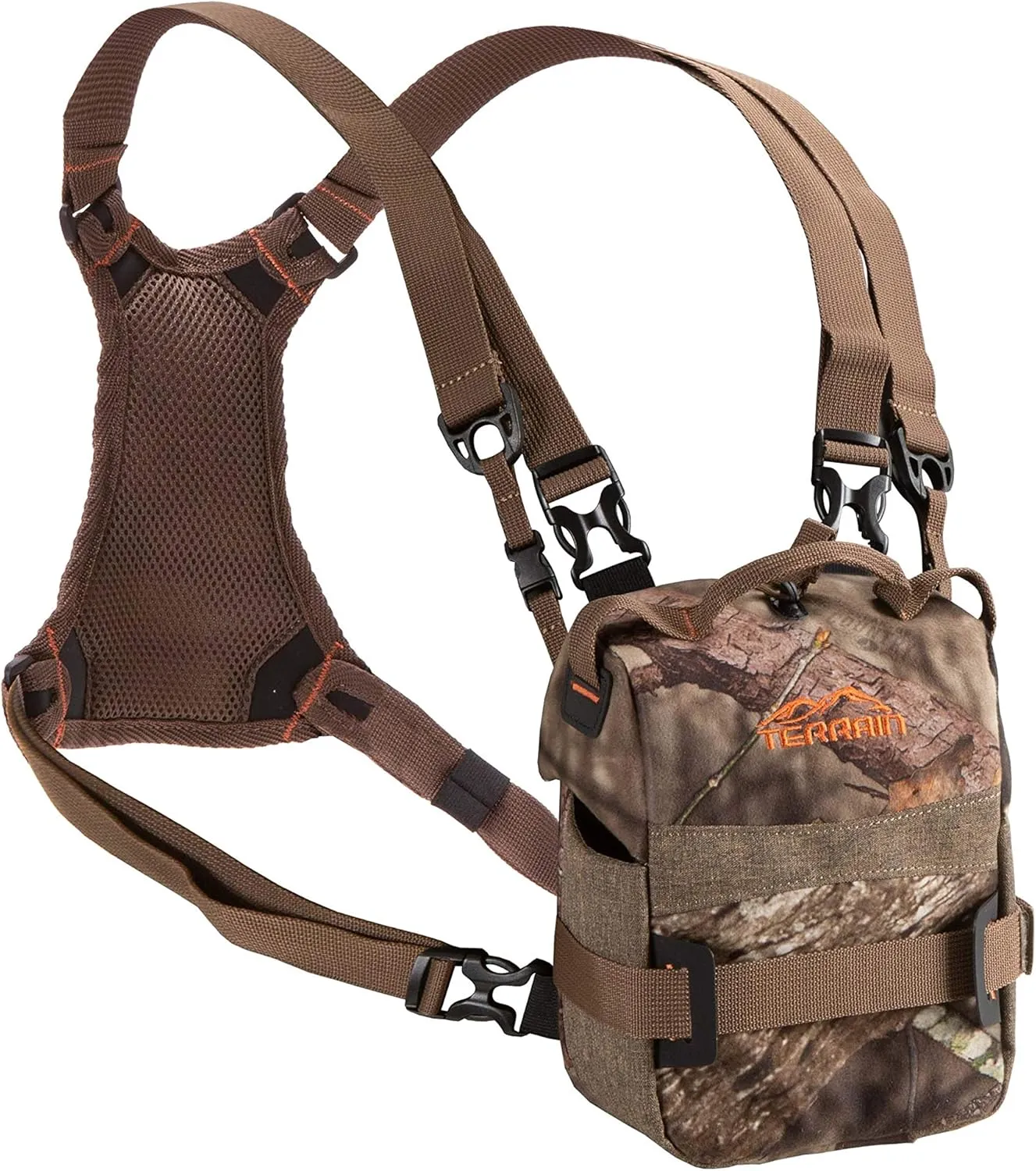Allen Company Terrain Plateau Bino Case with Harness, Mossy Oak Break-Up Country Camo
