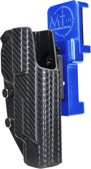 Alloy Competition Holster OWB Fits Bul Armory Axe Tomahawk FS Outside The Waistband Carry Gun Holster Kydex American Made OWB Aluminum Belt Attachment