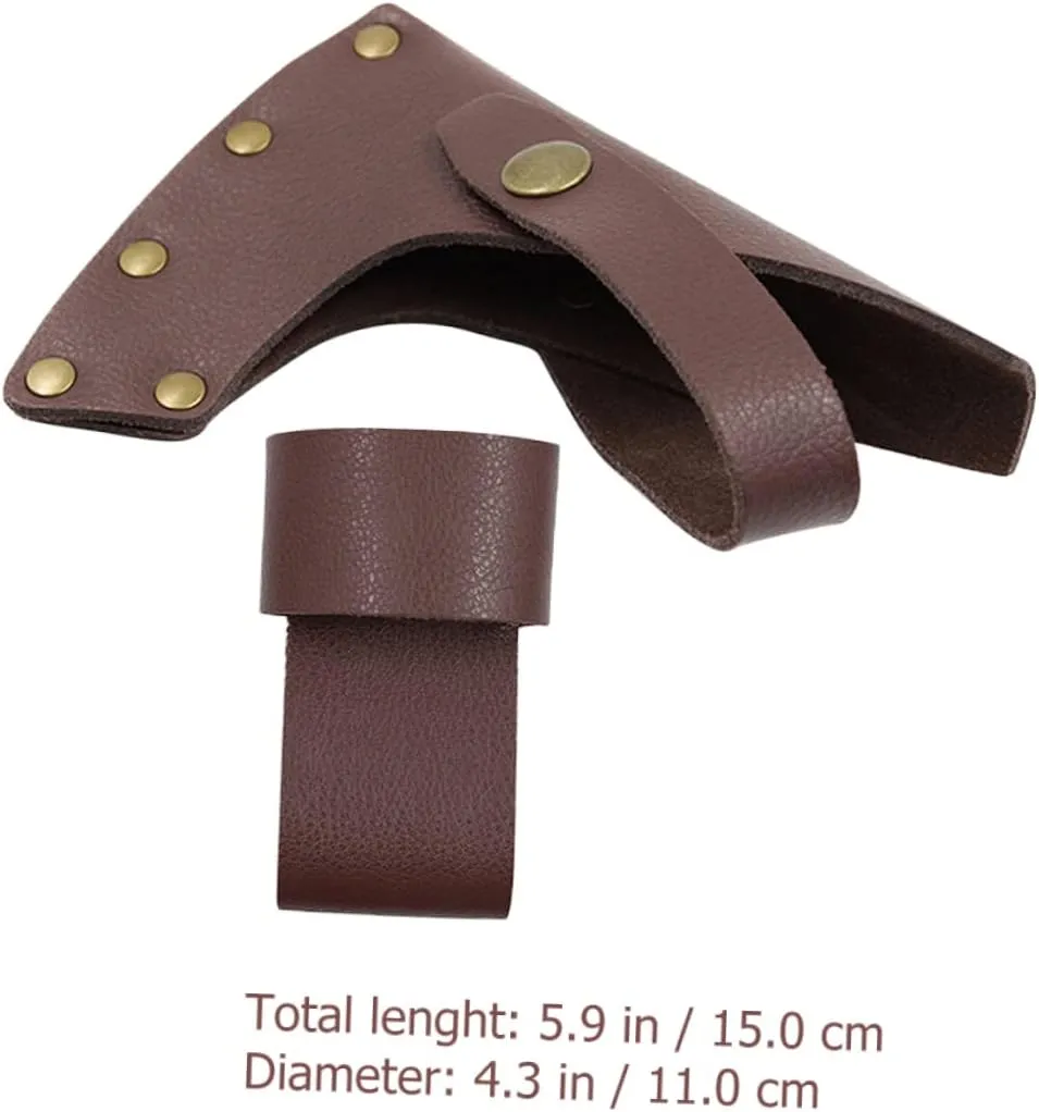 Angoily Ax Protector Portable Axe Case Axe Skin Lightweight Axe Sleeve Outdoor Axe Sleeve Axe Gear Hatchet Axe