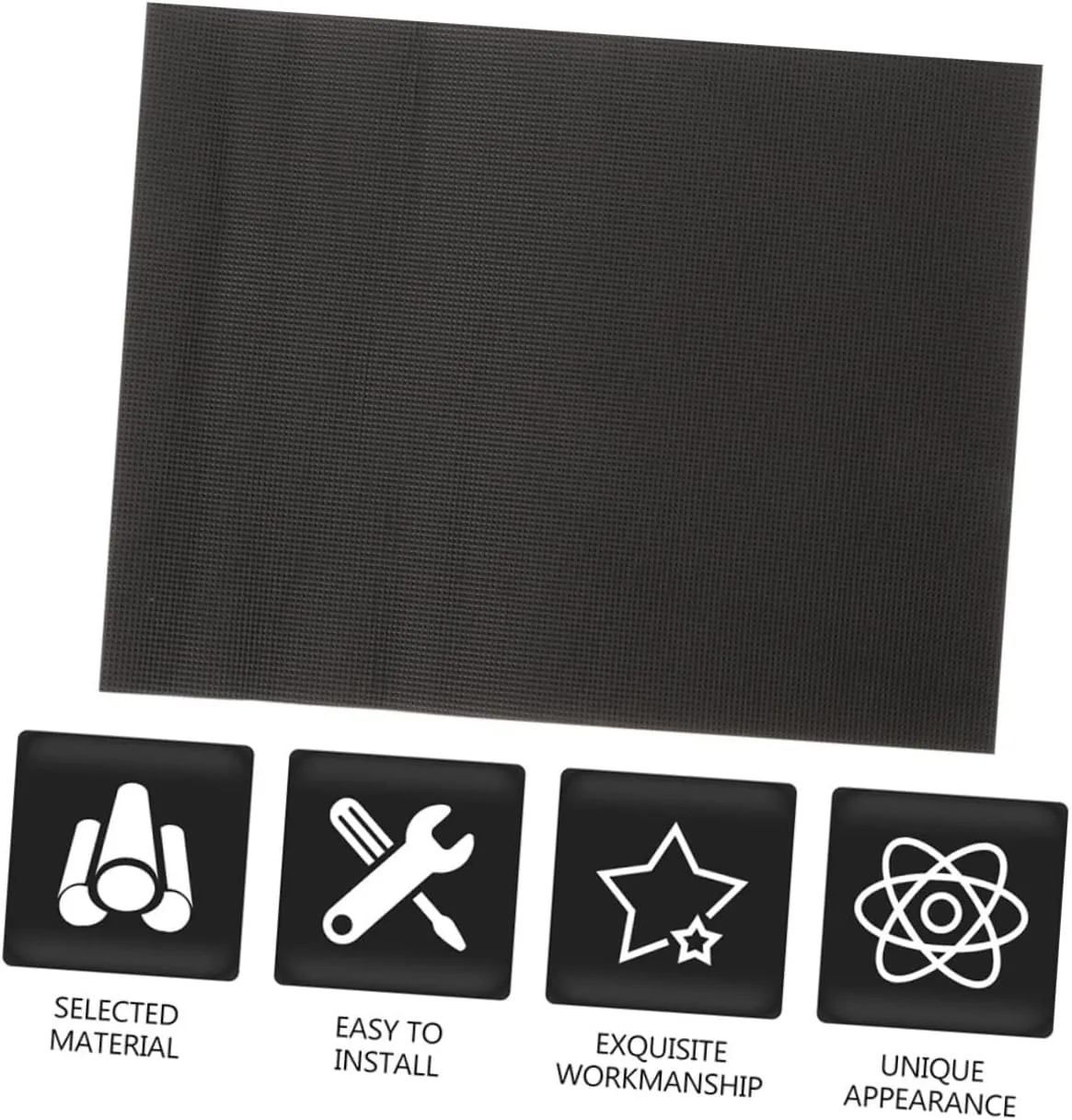 Aquarium Pad Snake Decoration Terrarium Foam Substrate for Reptile Tank Matting Fish Tank Substrate Enclosure Liner Tanks Padding Water Tank Pad Reptile Substrate Black Cotton