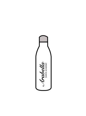 ARABELLA DANCE ACADEMY - WATER BOTTLE WHITE (IN-STOCK)