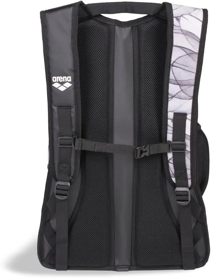 ARENA Unisex Adult Fastpack 3.0 Swim Bag Athlete Sports Backpack Gym Workout Rucksack Wet Gear/Shoes Compartment, 40 Liters