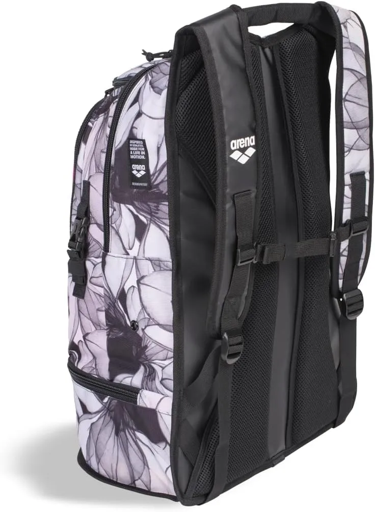 ARENA Unisex Adult Fastpack 3.0 Swim Bag Athlete Sports Backpack Gym Workout Rucksack Wet Gear/Shoes Compartment, 40 Liters