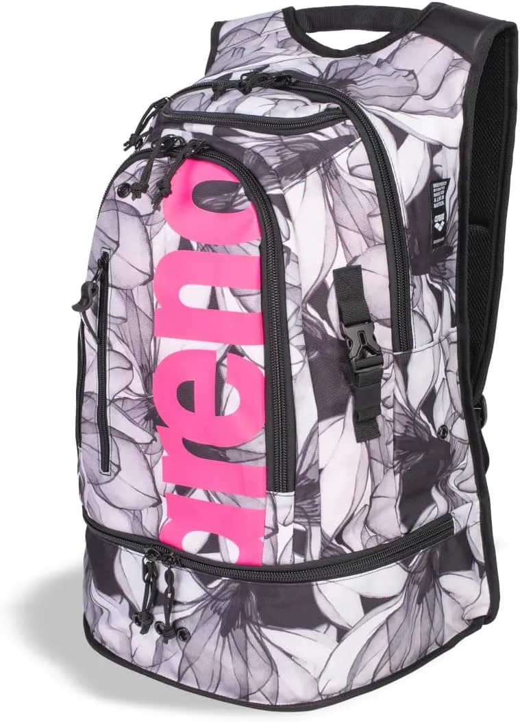 ARENA Unisex Adult Fastpack 3.0 Swim Bag Athlete Sports Backpack Gym Workout Rucksack Wet Gear/Shoes Compartment, 40 Liters