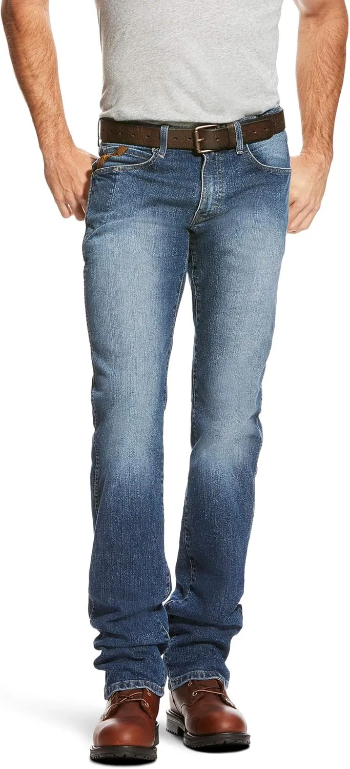 ARIAT Men's Rebar M4 Stretch Canvas 5 Pocket