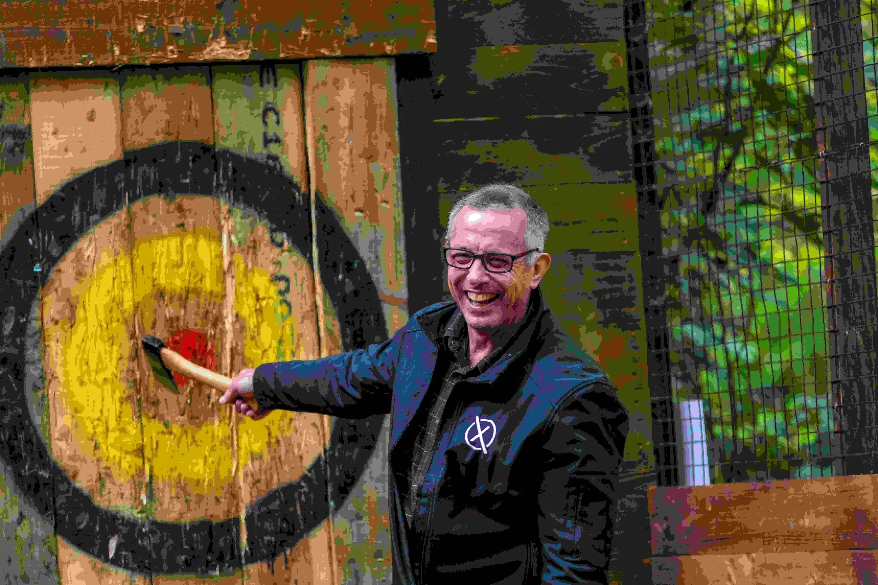 Arlington Outdoor Axe Throwing with Go Ape