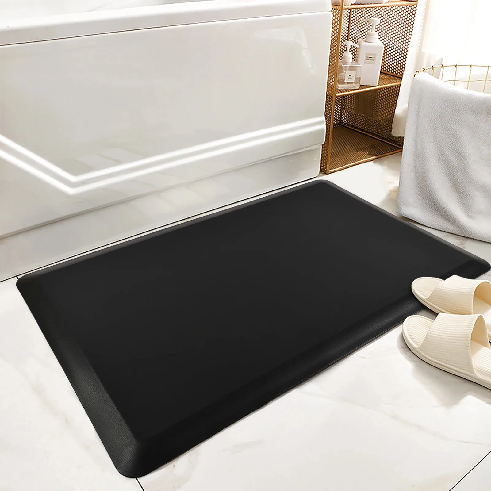Art3d Anti Fatigue Mat Cushioned Kitchen Mat - Non Slip Foam Comfort Cushion for Standing Desk, Office(71x44cm)