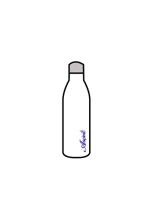 ASPIRE SCHOOL OF DANCE - WATER BOTTLE WHITE (IN-STOCK)