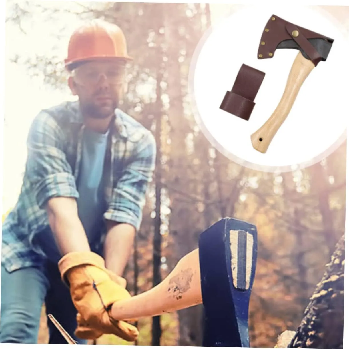 Ax Protector Hatchet Sleeve Chopping Axe Fake Axe Camping Axe Camping Kettle Axe Guard Axe