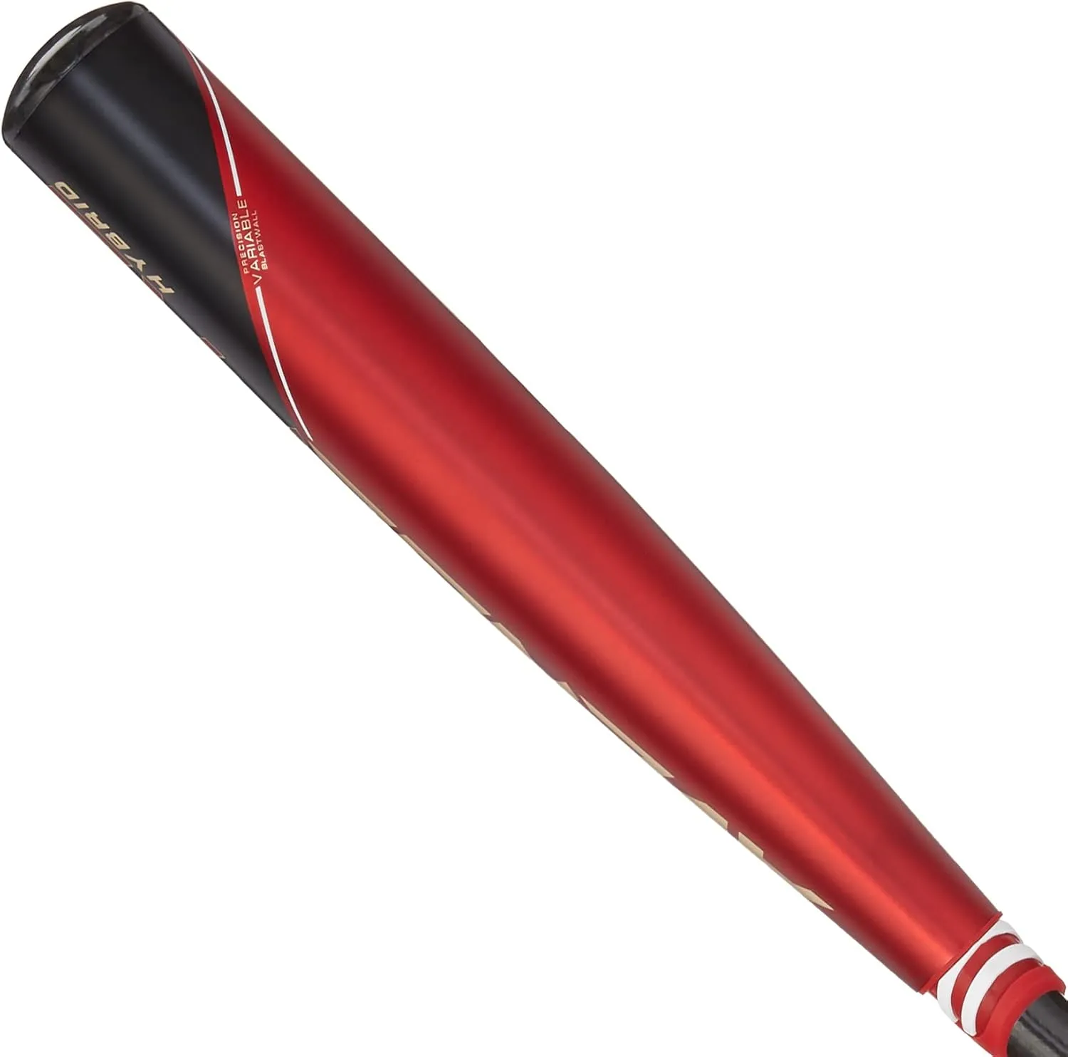 Axe Bat 2023 Avenge Pro Hybrid (-3) BBCOR Baseball Bat, 3-Piece Alloy/Composite Hybrid, Red/Black/Gold