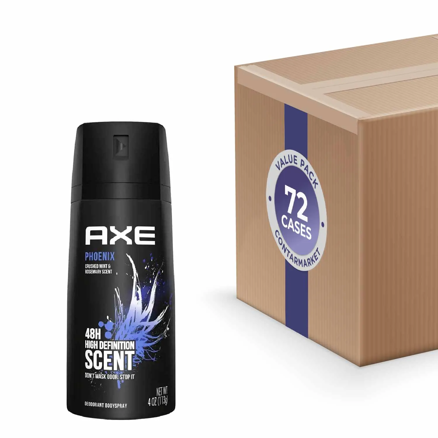 Axe - Body Spray for Men, Phoenix - 4 Oz - 72 Pack