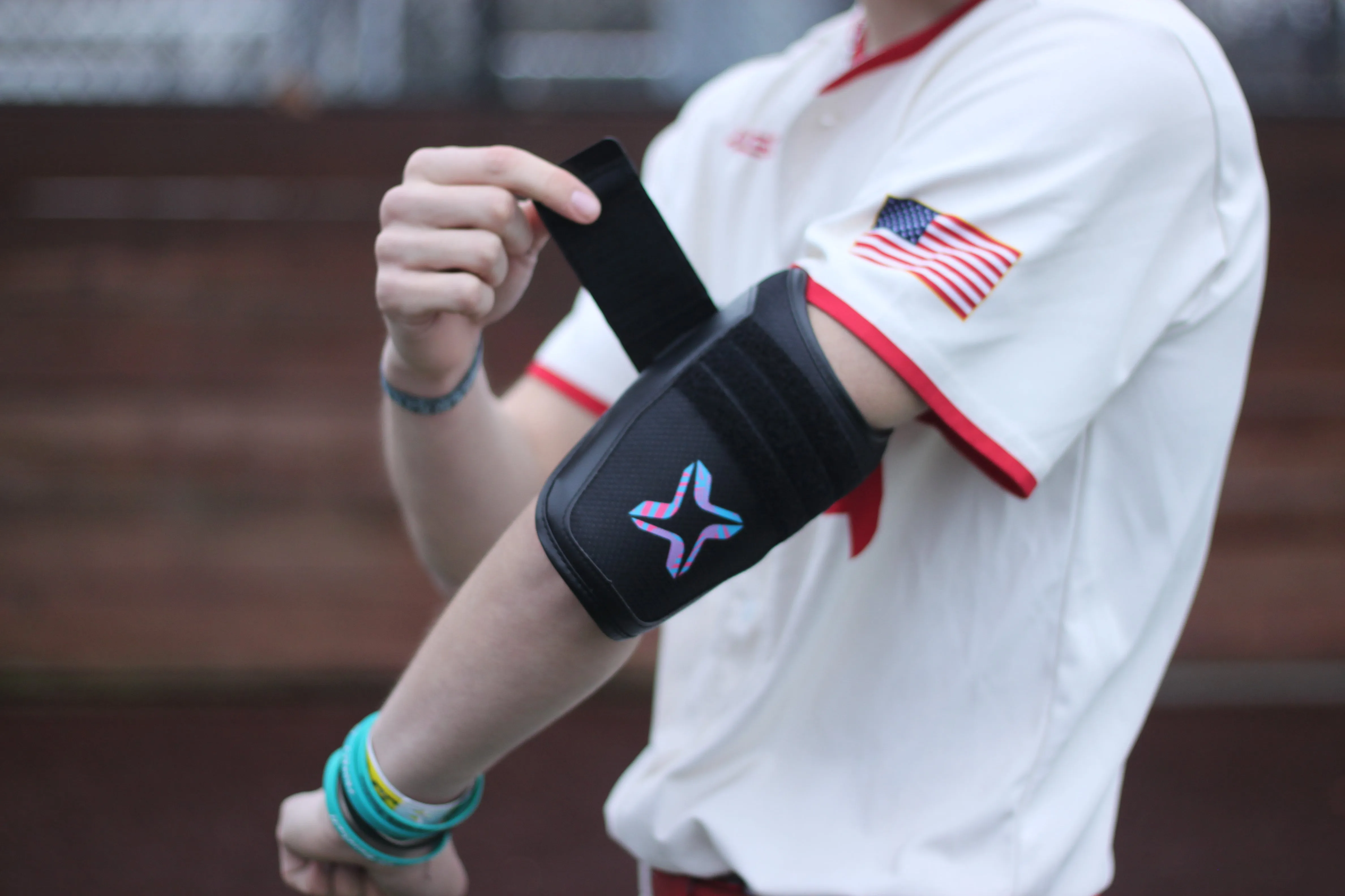 Axe Elbow Guards - Cotton Candy