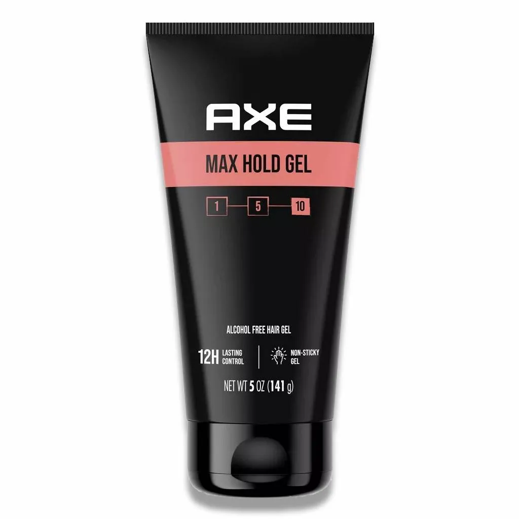 Axe - Max Hold Hair Gel Styling Aid - 5 Oz - 12 Pack