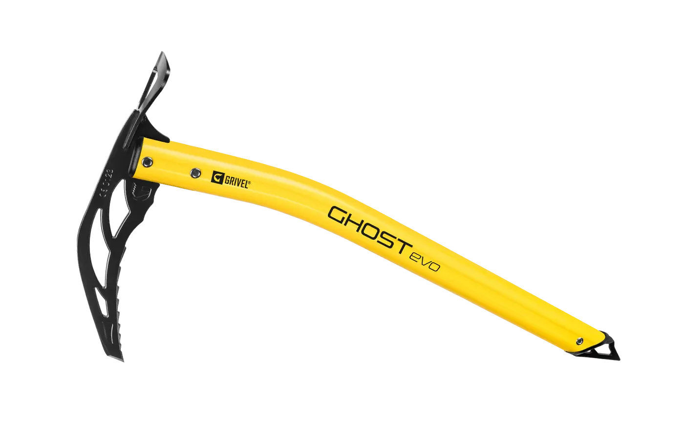 Axe Yellow, Smart-enabled Ghost Ice Top-choice Grivel Evo, 50cm