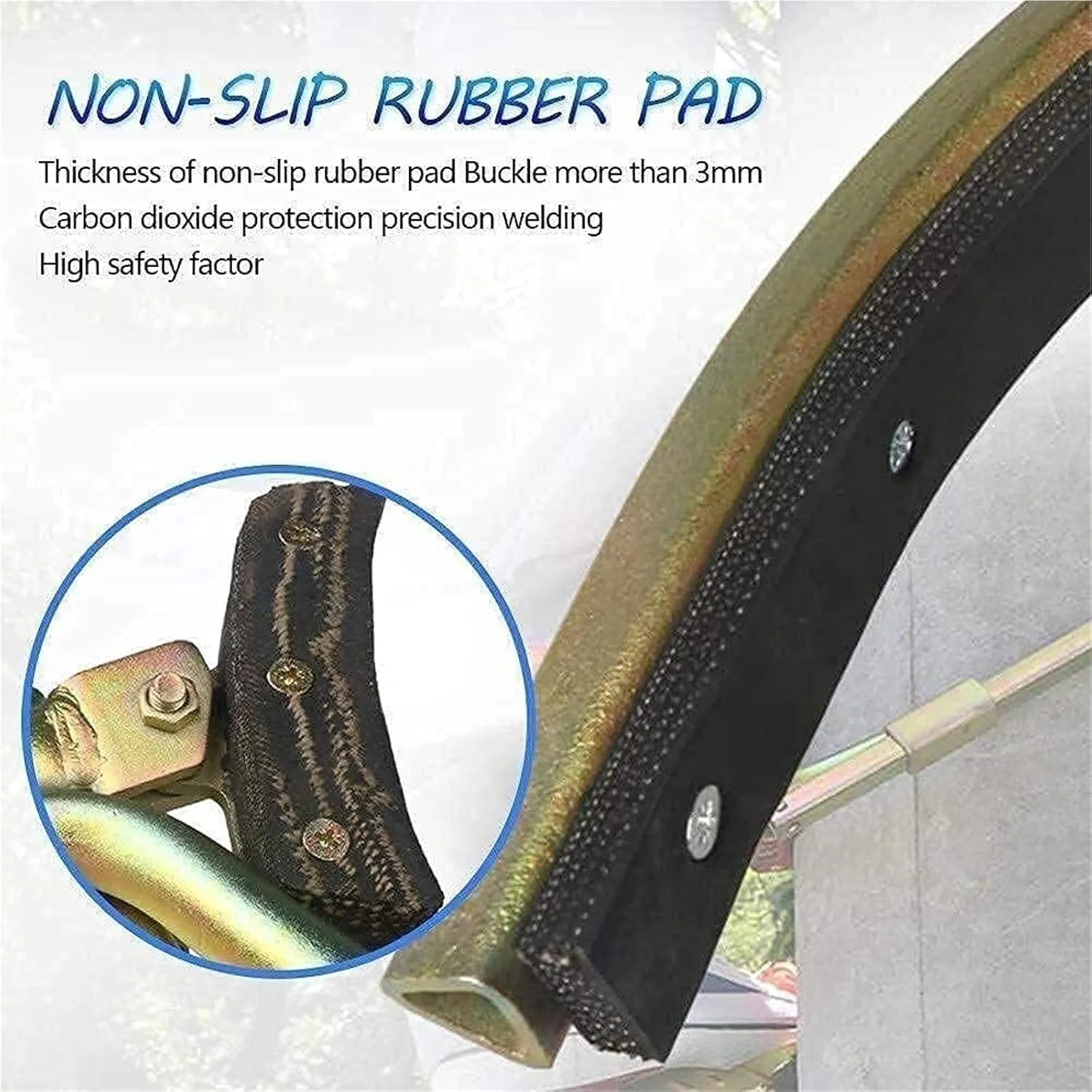 AYGJKIE Tree Climbing Tool, Adjustable Tree Climbing Tool Climbing Tree Shoes with Non-Slip Pedal for Hunting Observation, Jungle Survival(650model)