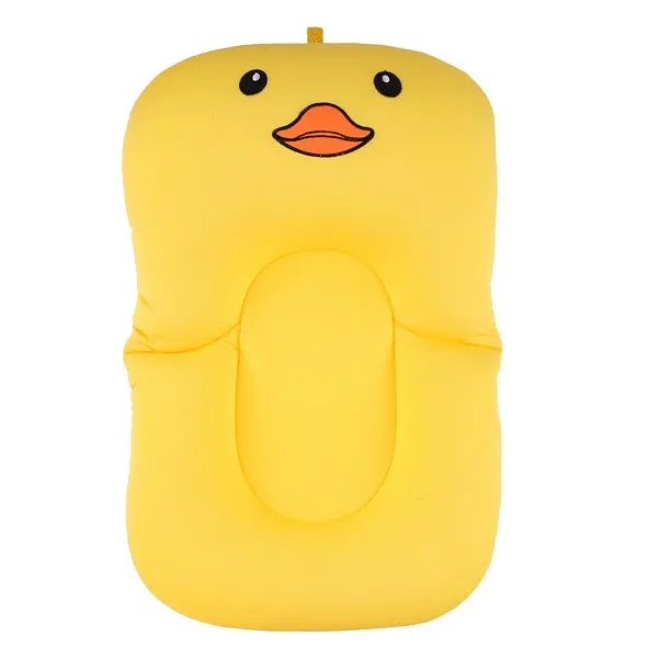 Baby Bath Tub Anti-skid Baby Bathing Mat Baby Bathtub Shower Cushion Non-Slip Security Soft Baby Bath Pad Newborn Seat