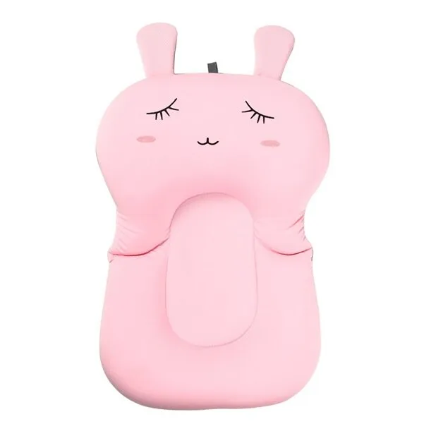 Baby Bath Tub Anti-skid Baby Bathing Mat Baby Bathtub Shower Cushion Non-Slip Security Soft Baby Bath Pad Newborn Seat