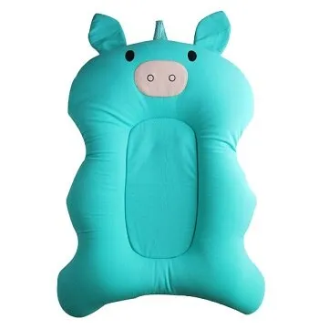 Baby Bath Tub Anti-skid Baby Bathing Mat Baby Bathtub Shower Cushion Non-Slip Security Soft Baby Bath Pad Newborn Seat