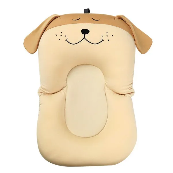 Baby Bath Tub Anti-skid Baby Bathing Mat Baby Bathtub Shower Cushion Non-Slip Security Soft Baby Bath Pad Newborn Seat