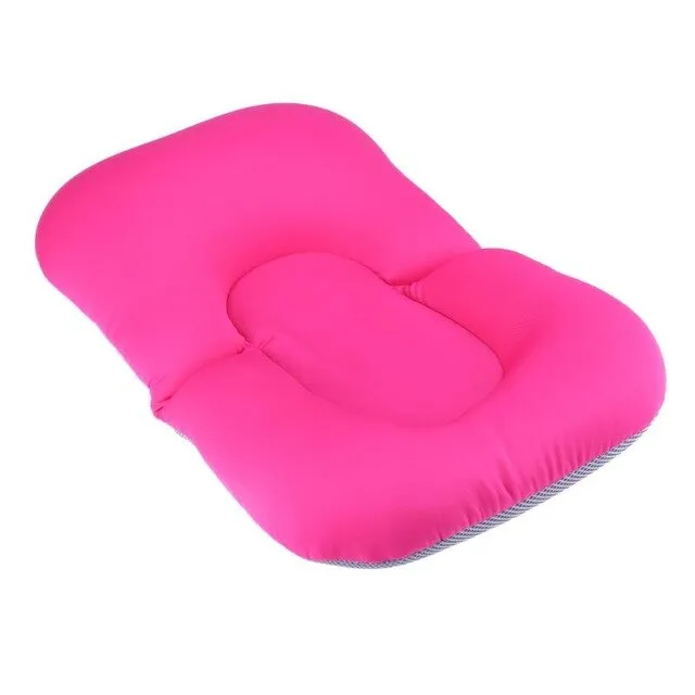 Baby Bath Tub Anti-skid Baby Bathing Mat Baby Bathtub Shower Cushion Non-Slip Security Soft Baby Bath Pad Newborn Seat